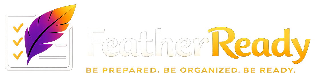 FeatherReady logo dark